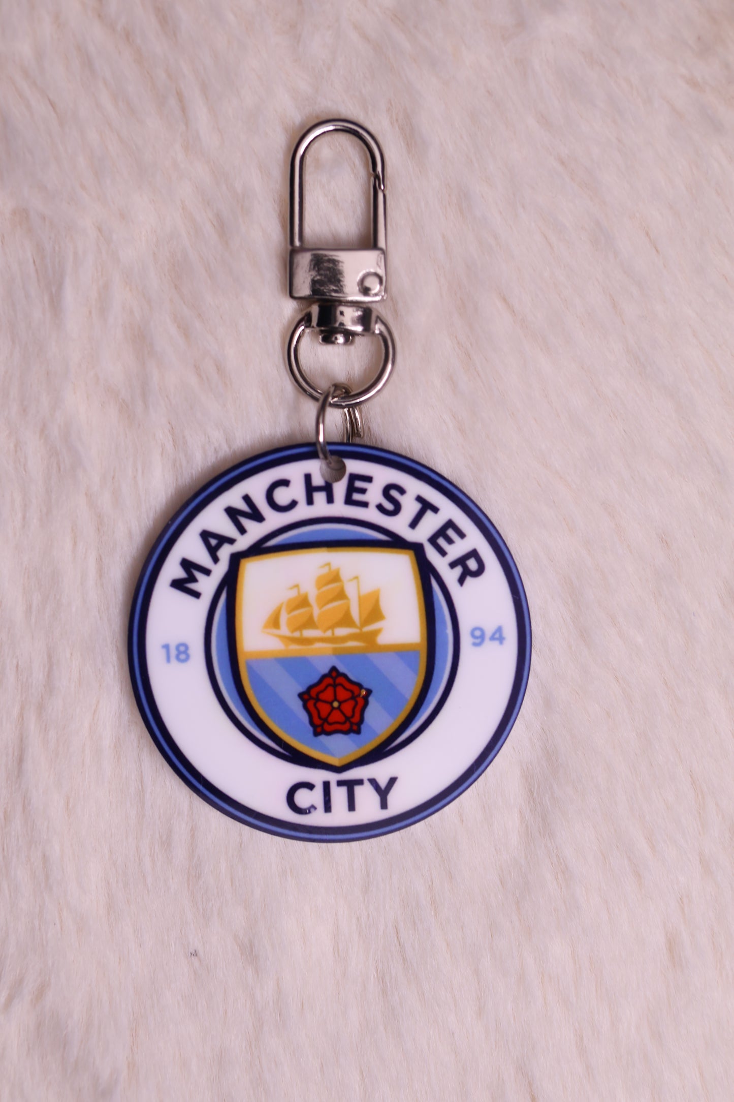 Manchester City Premium Acrylic Bag Tag
