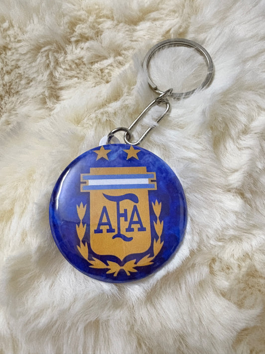 Argentina (AFA) Keychain – Classic Button (44mm)