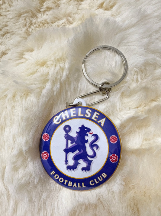 Chelsea FC Keychain – Classic Button (44mm)