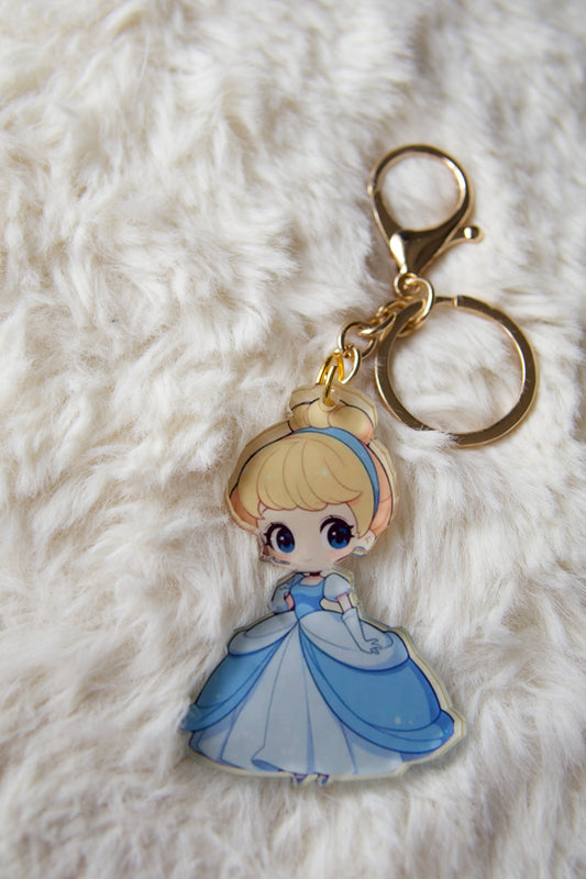 Cinderella Premium Acrylic Keychain