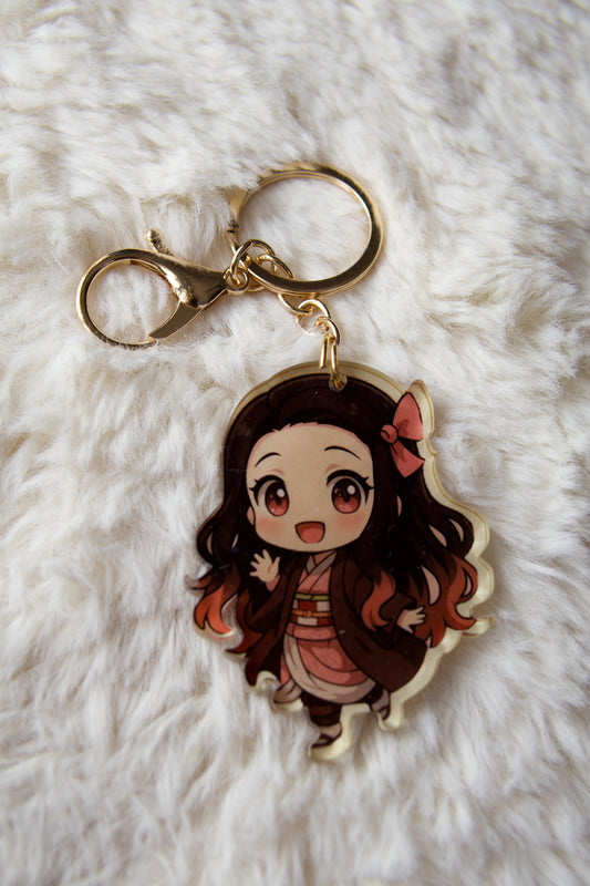 Demon Slayer Nezuko Premium Acrylic Keychain