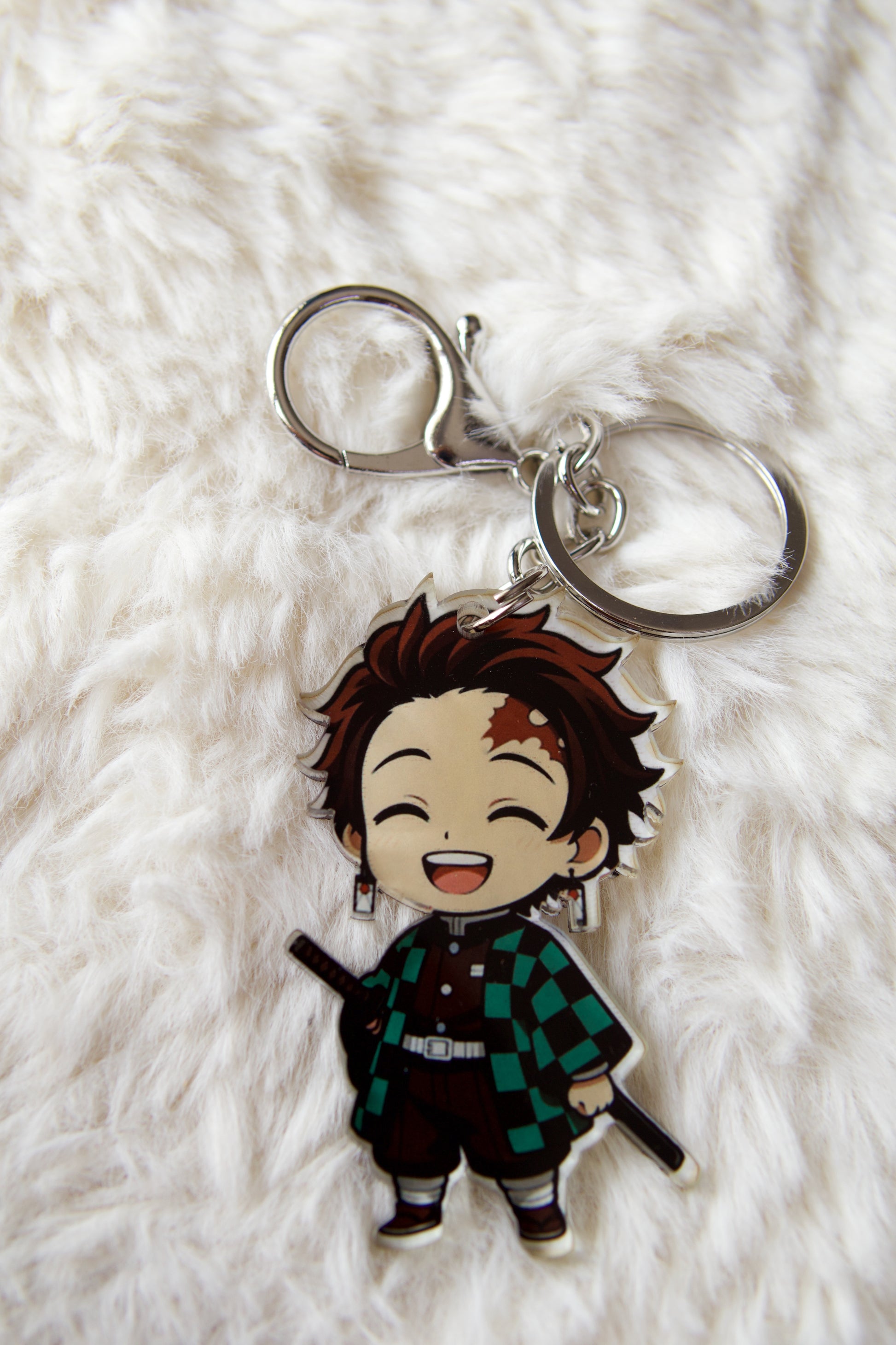 Demon Slayer Tanjiro Premium Acrylic Keychain
