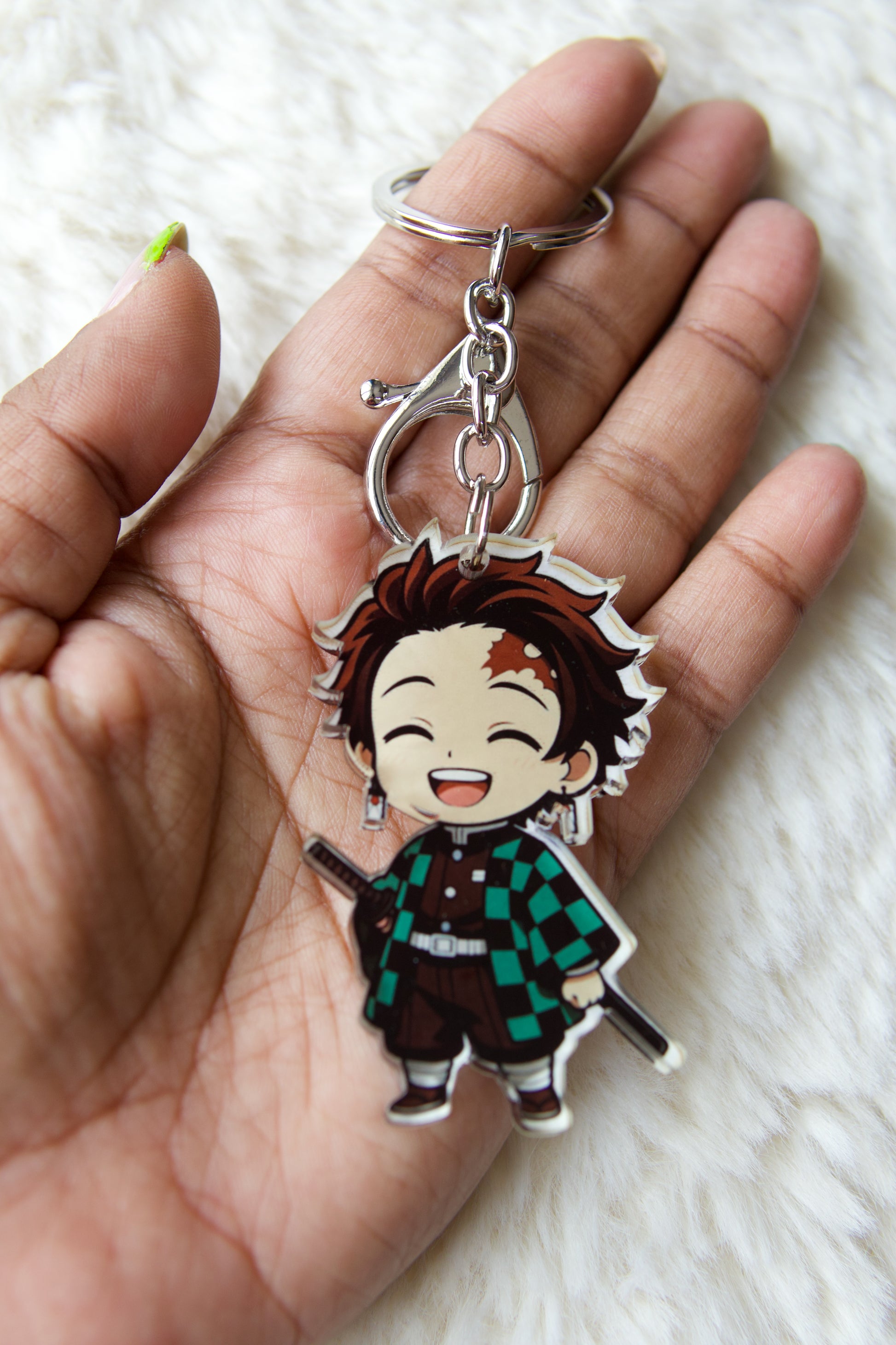 Demon Slayer Tanjiro Premium Acrylic Keychain