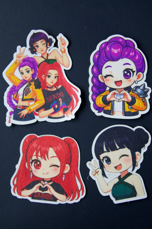 Huntrix Sparkle Sticker Pack
