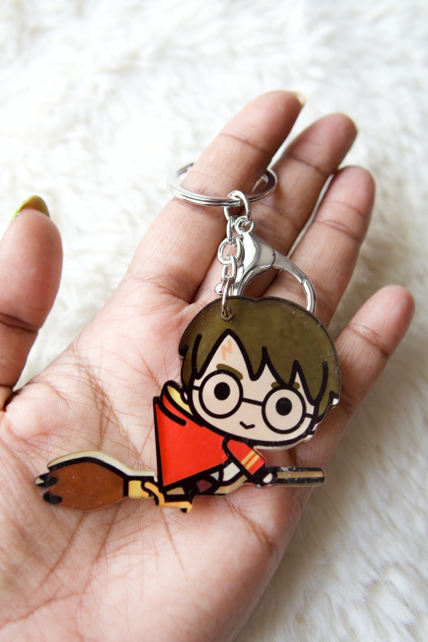 Harry Potter Nimbus Premium Acrylic Keychain