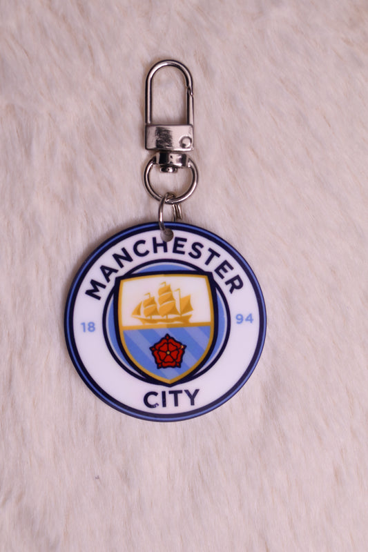 Manchester City Premium Acrylic Bag Tag