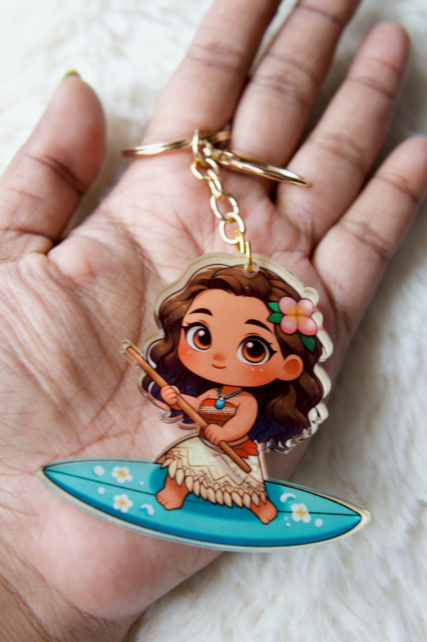 Moana Premium Acrylic Keychain