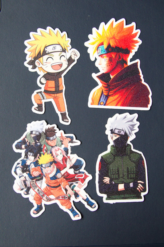 Naruto Sparkle Sticker Pack