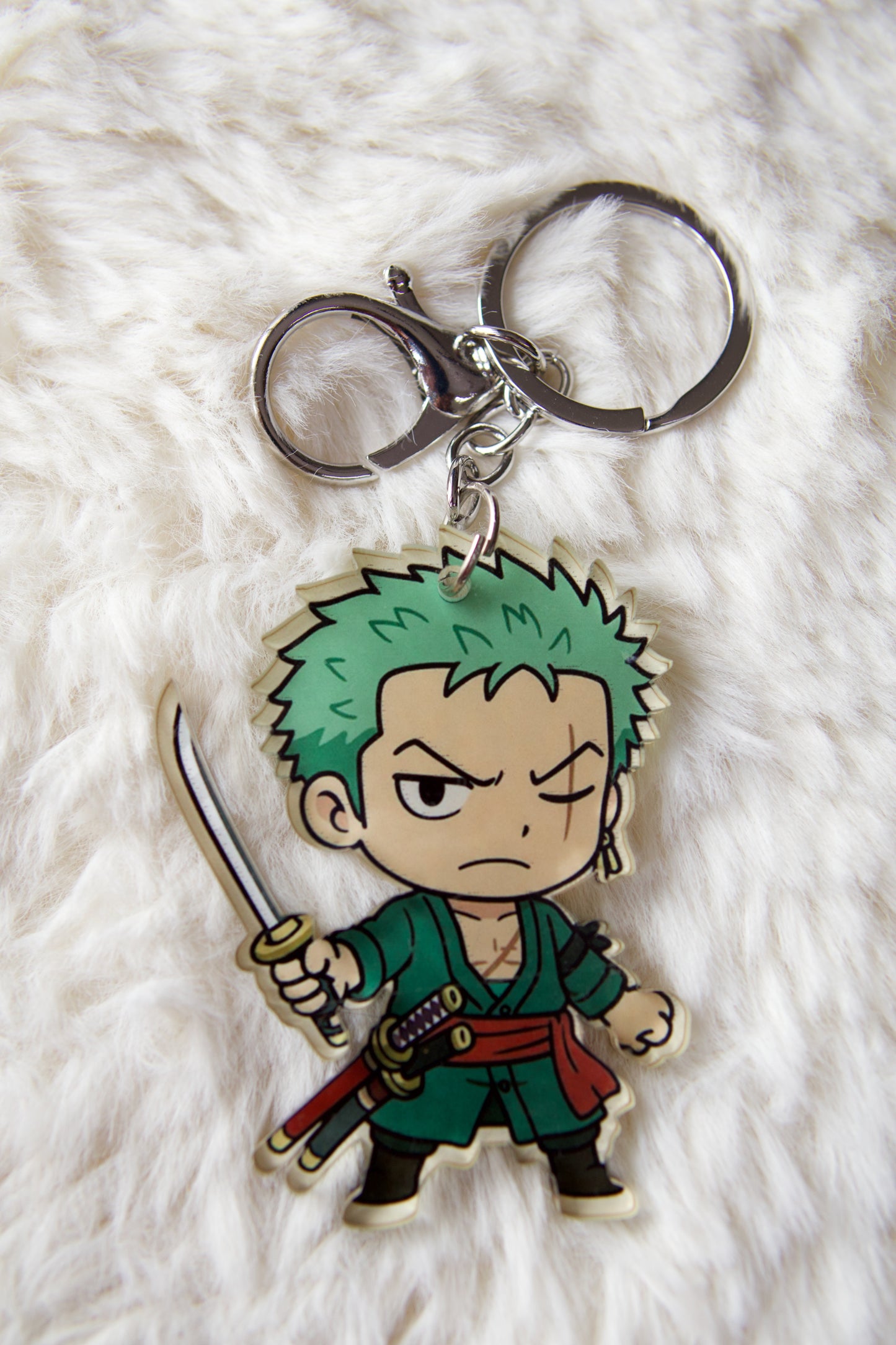 One Piece Zoro Premium Acrylic Keychain
