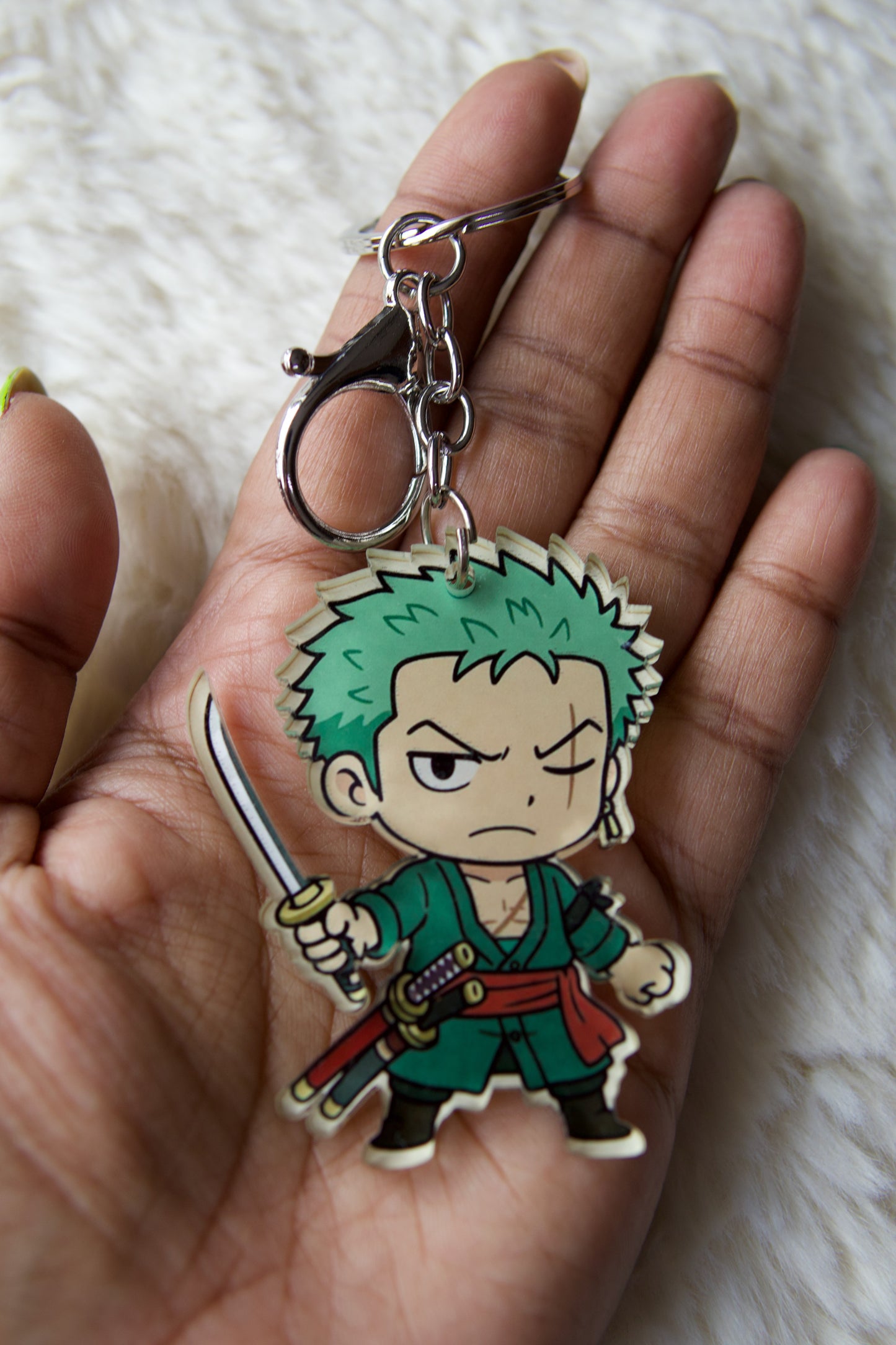 One Piece Zoro Premium Acrylic Keychain