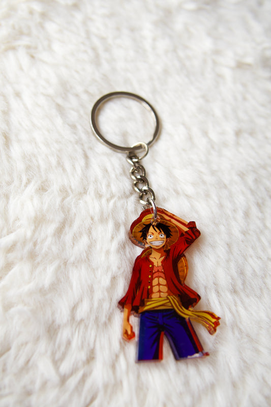 One Piece Luffy Premium Acrylic Keychain