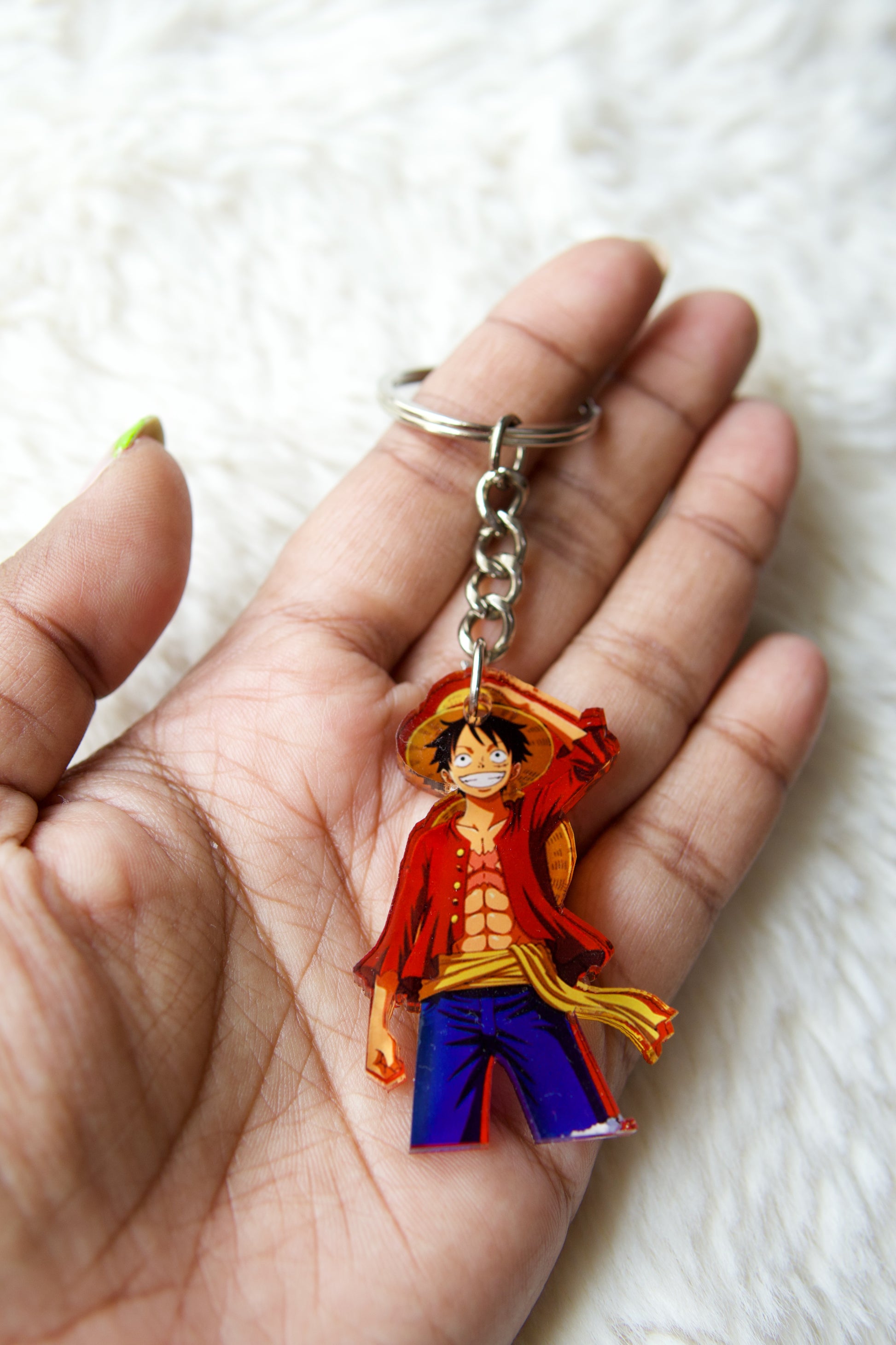 One Piece Luffy Premium Acrylic Keychain