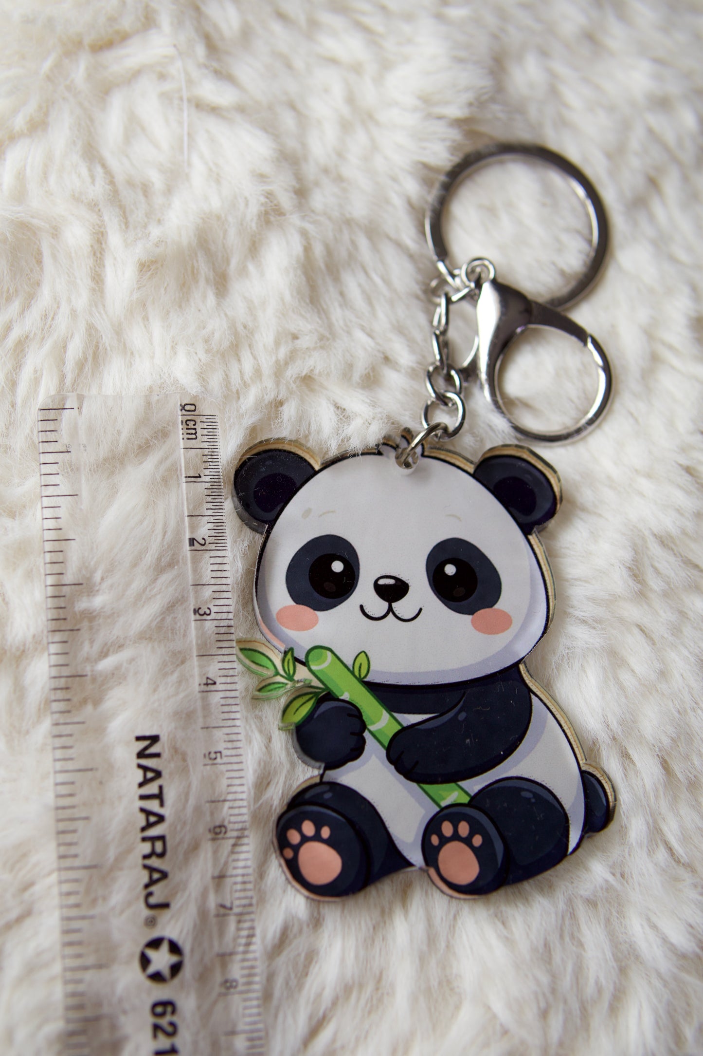 Panda Premium Acrylic Keychain
