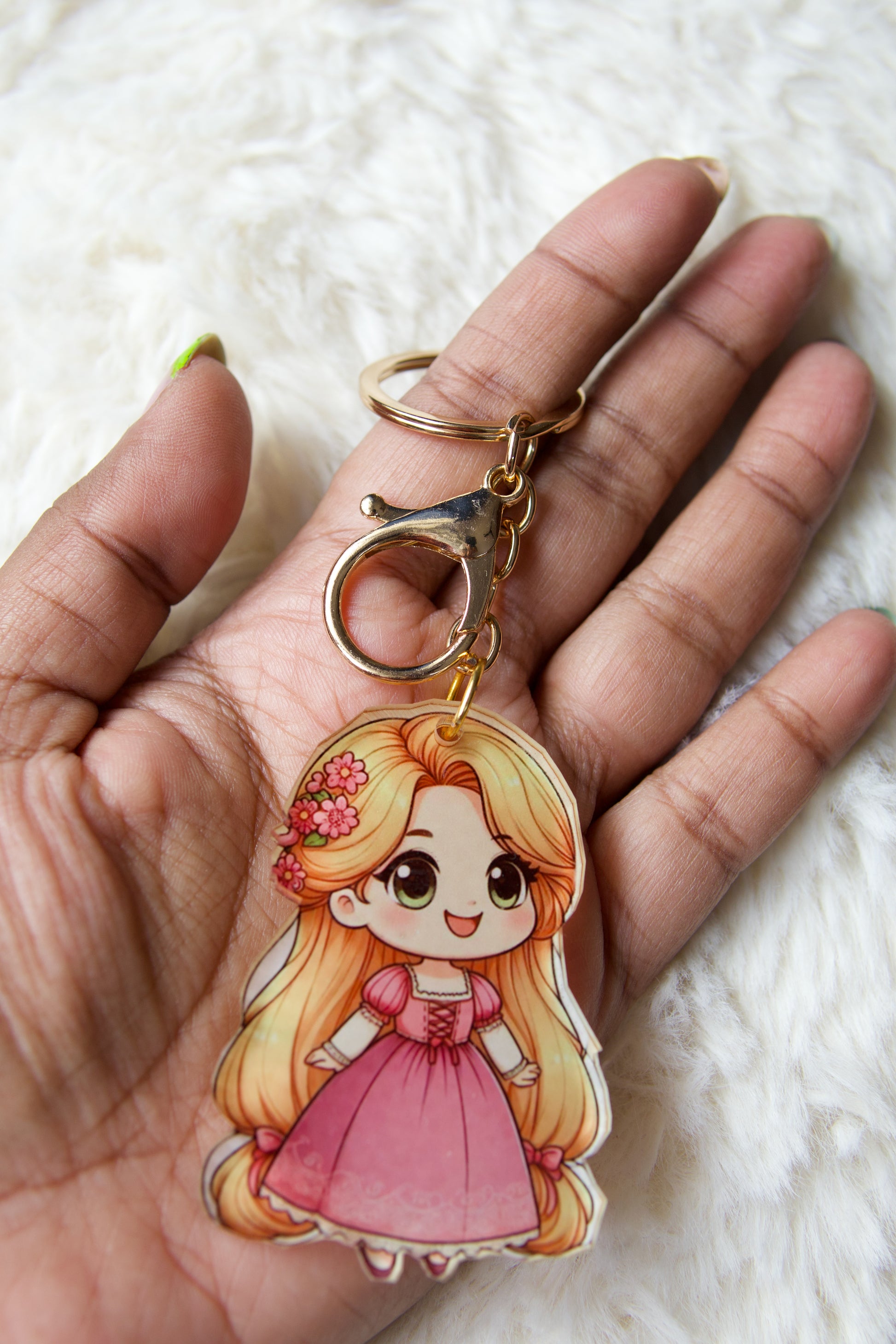 Rapunzel Premium Acrylic Keychain