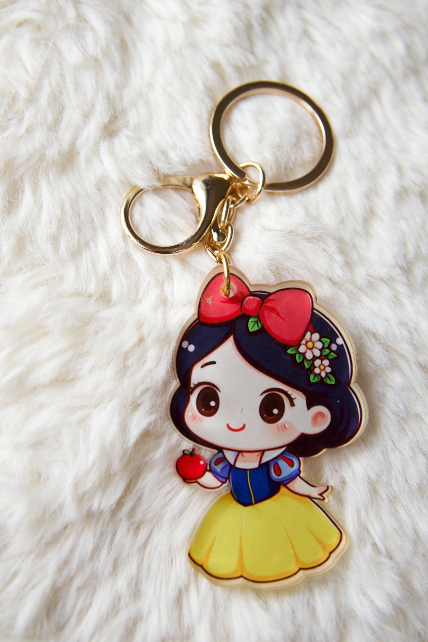 Snow White Premium Acrylic Keychain