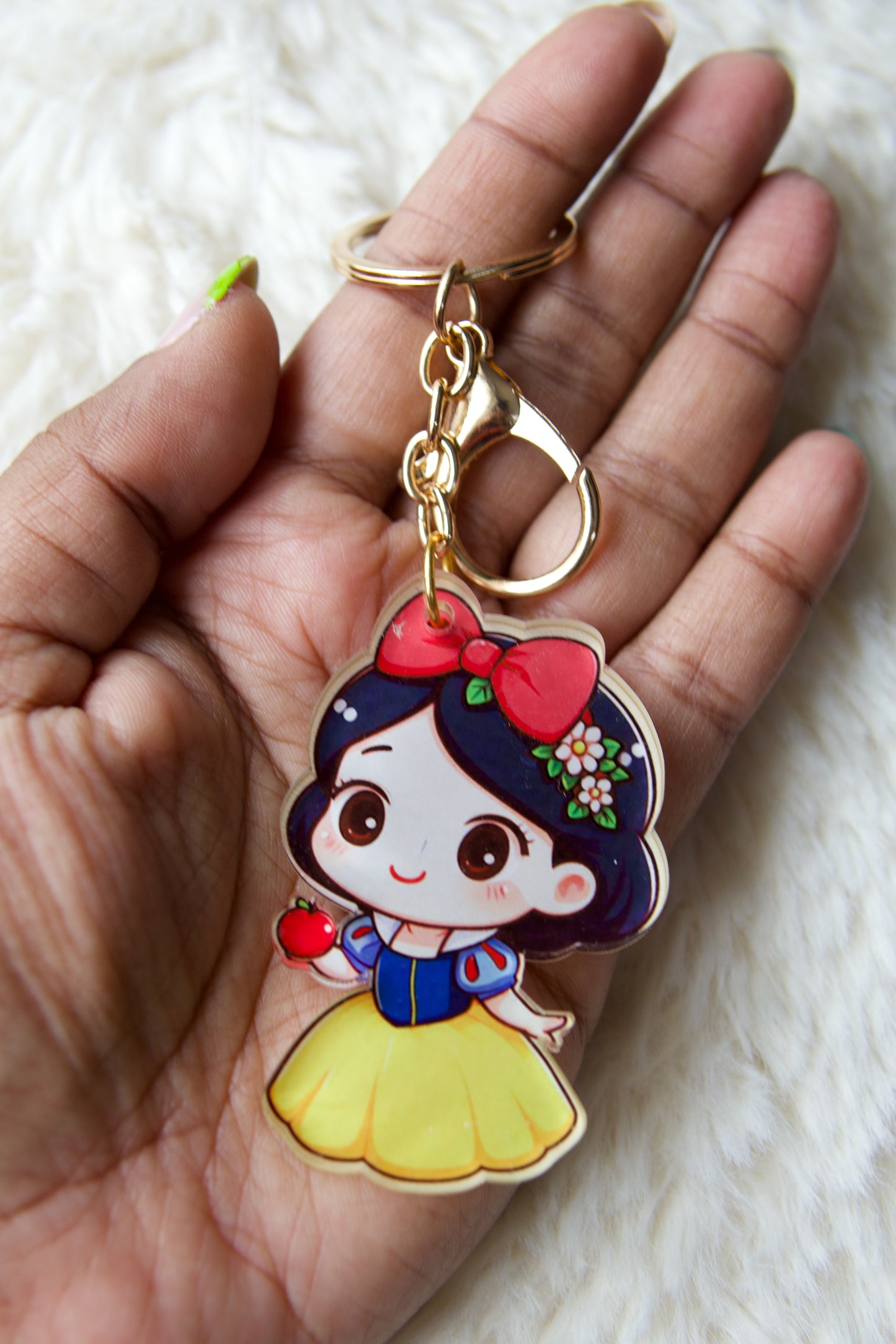 Snow White Premium Acrylic Keychain