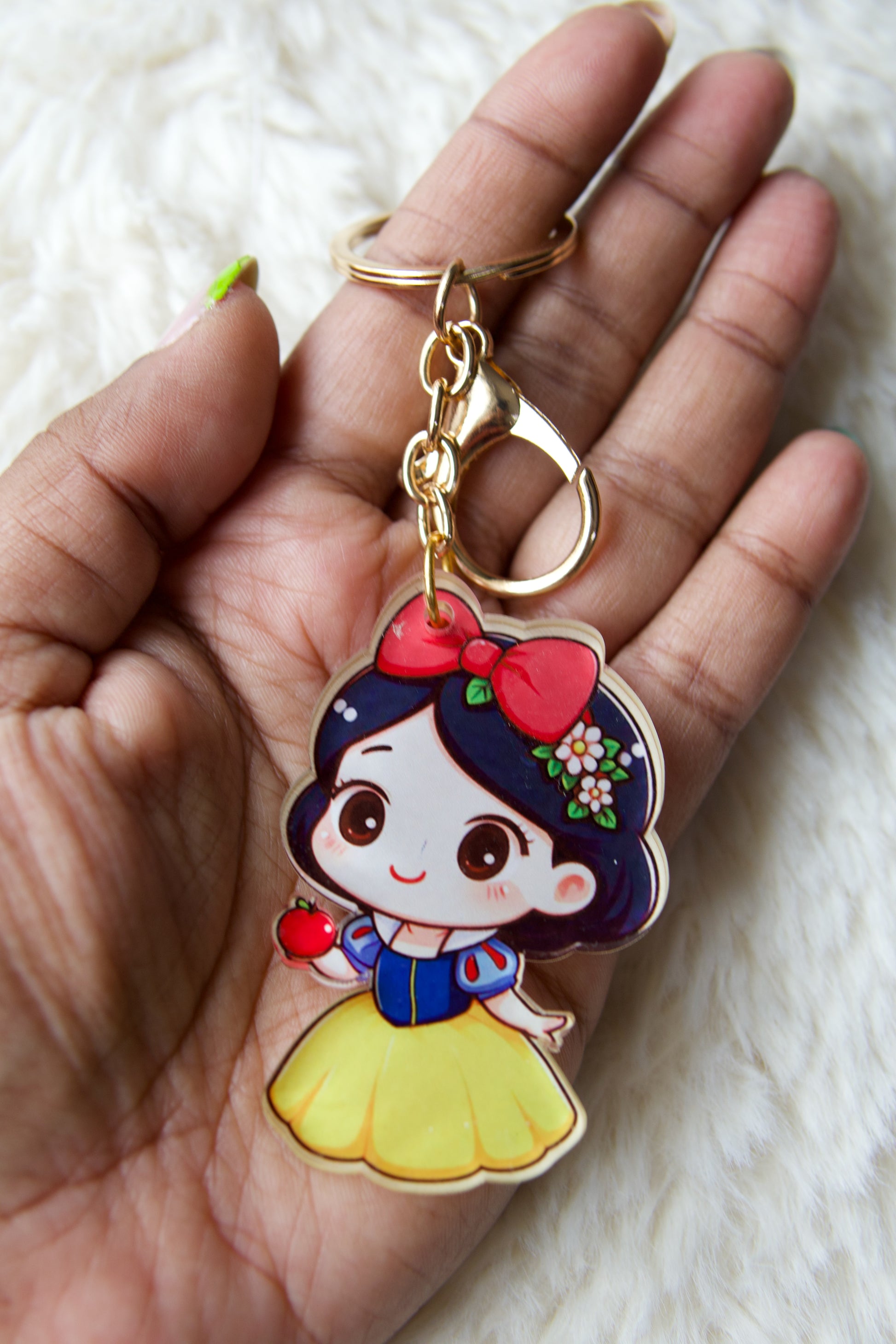 Snow White Premium Acrylic Keychain