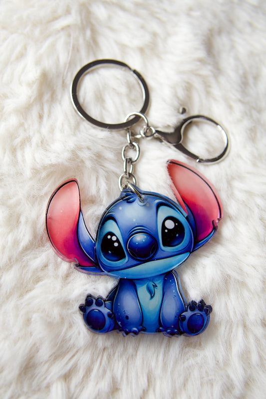 Stitch Premium Acrylic Keychain