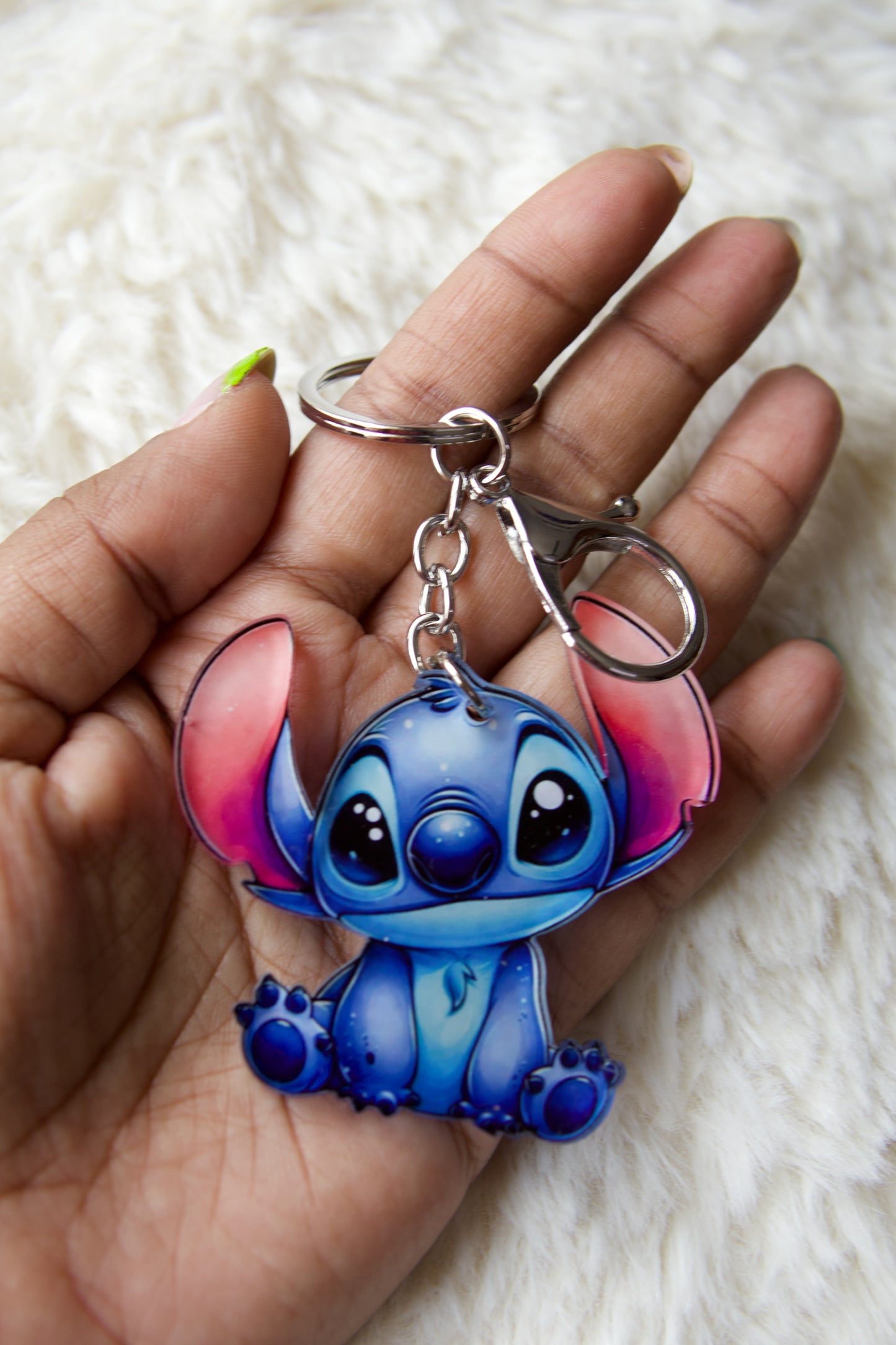 Stitch Premium Acrylic Keychain